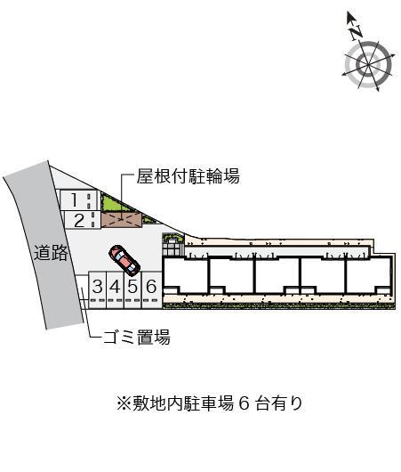 クレイノやよい(56638)の駐車配置図