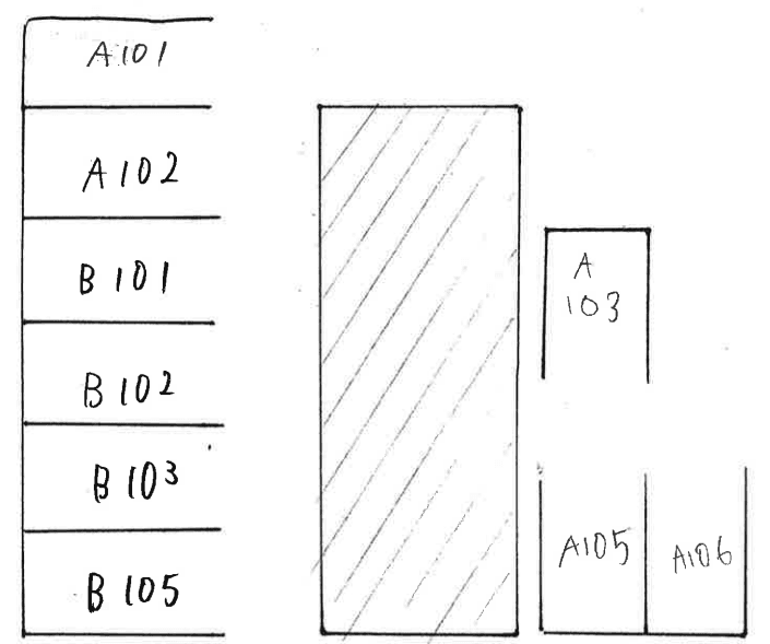 ＤＵＰＬＥＸ 国王７Ａの駐車配置図