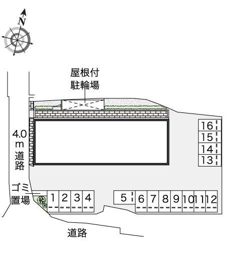 さくらんぼ(44894)の駐車配置図