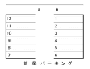 新保パーキングの駐車場