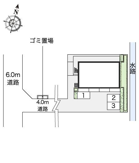 ル　ソレイユ(53380)の駐車配置図