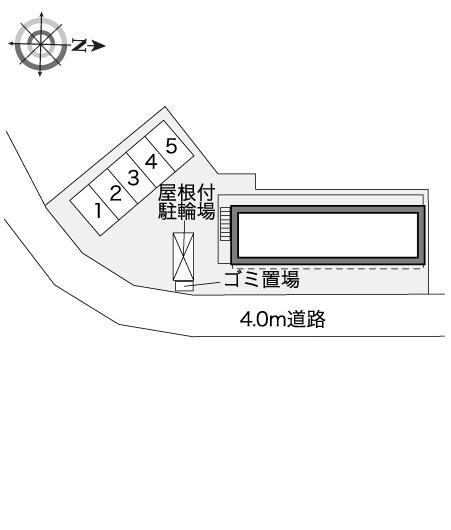エヴァーグリーン白幡Ⅲ(32331)の駐車配置図