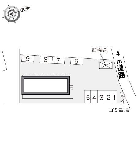 Ｋ１(16341)の駐車配置図