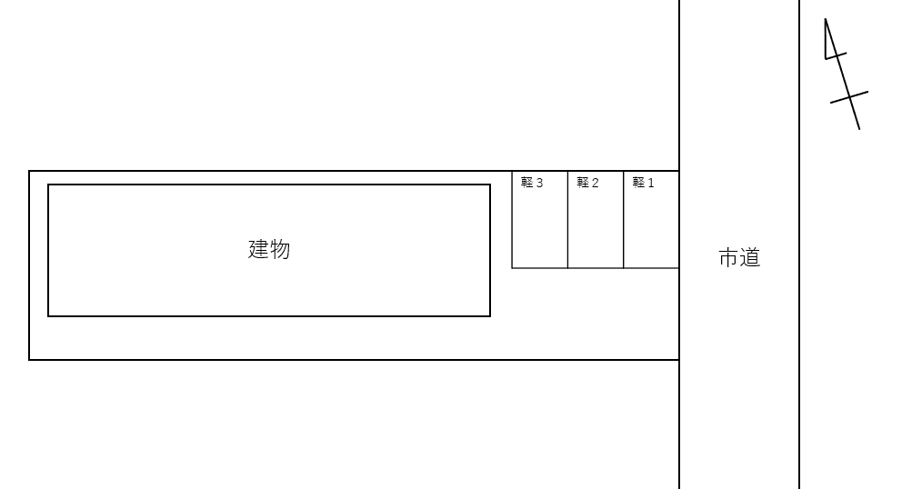 Ｃｒｅｐｉｓの駐車配置図