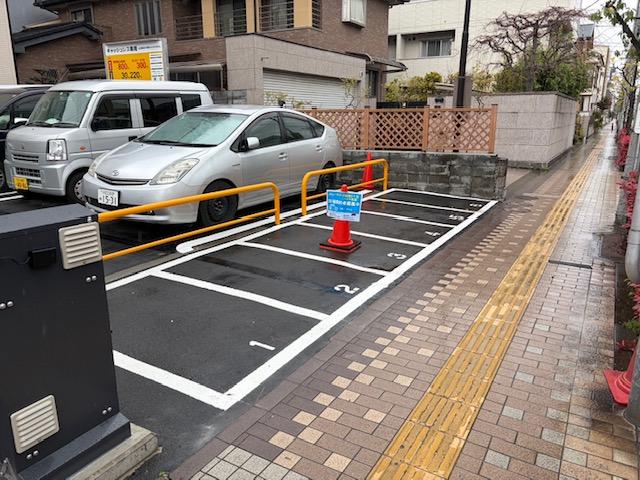 スムーズパーク綾瀬5丁目（バイク専用）の駐車配置図