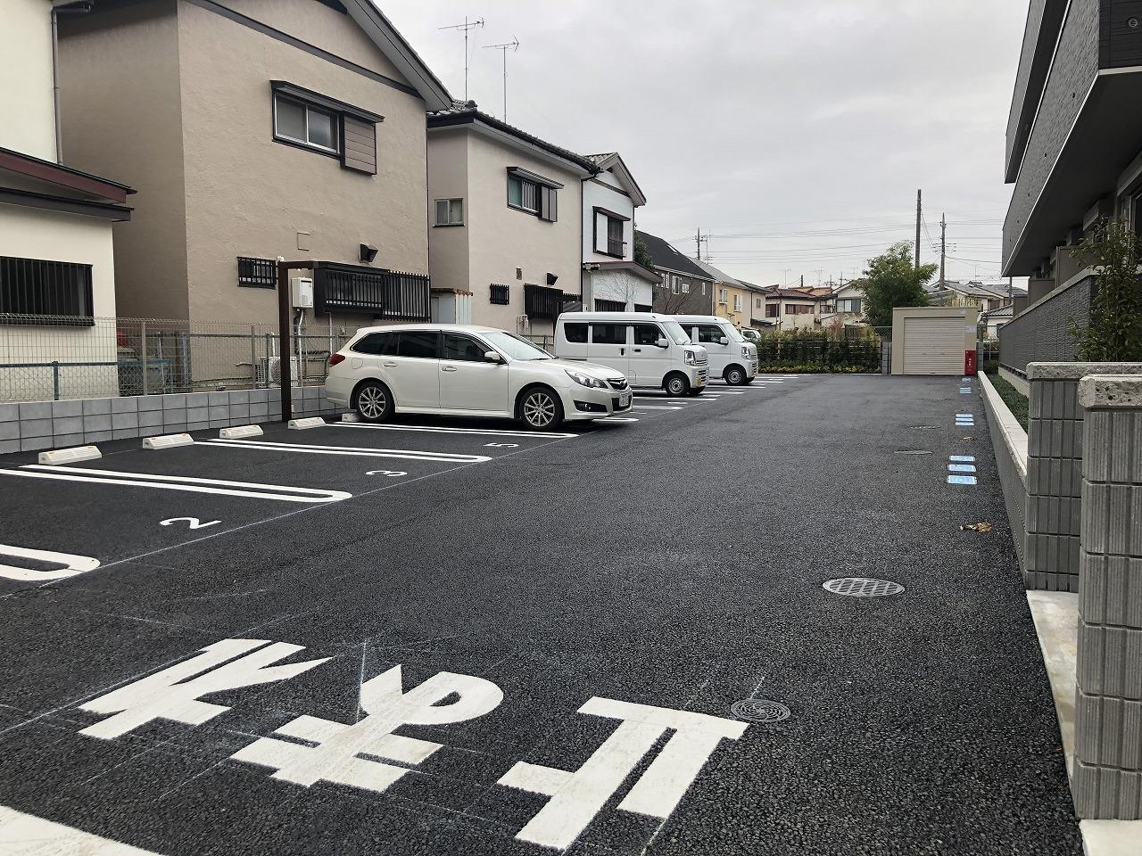 Grandeur駐車場の外観・駐車場イメージ1枚目