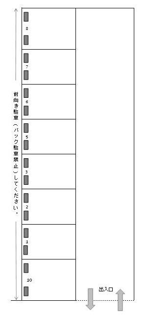 J-052の駐車配置図