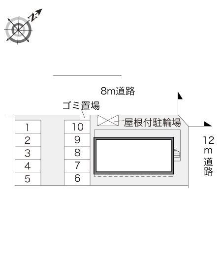 さくら(15198)の駐車配置図