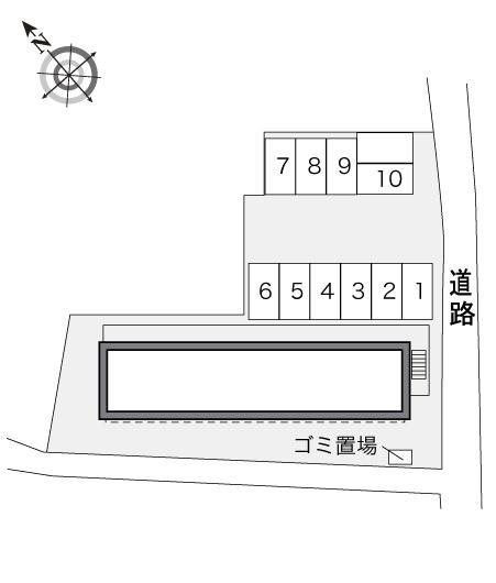 楓(27899)の駐車配置図