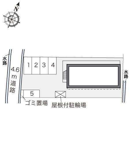 山口Ｃ(16900)の駐車配置図
