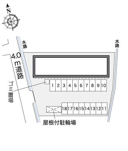 連(28610)の駐車配置図
