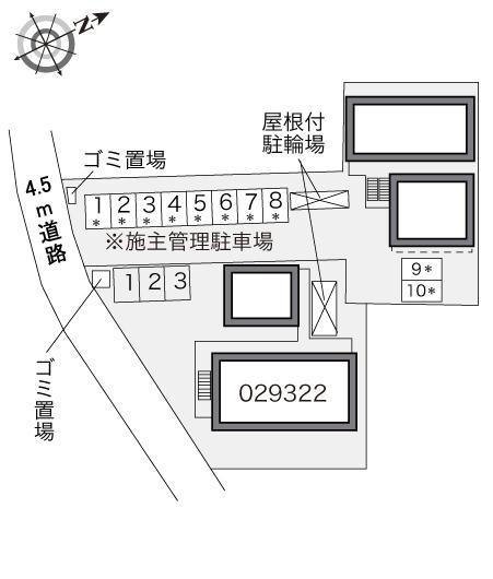 ツーリーフ(29322)の駐車配置図