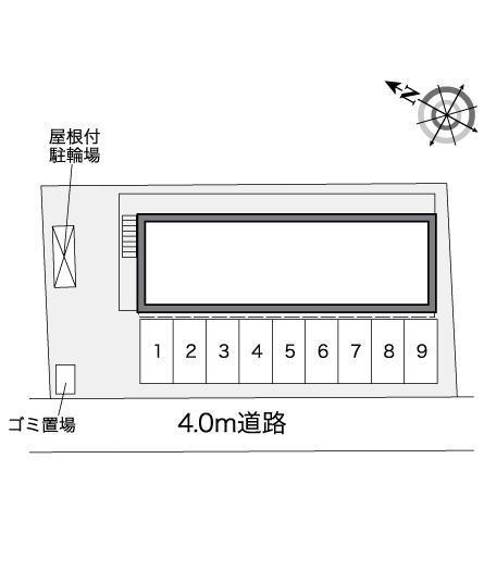 日の出(38840)の駐車配置図