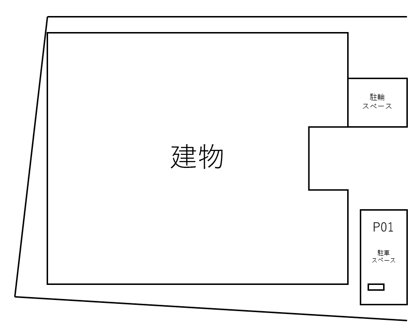 CB今羽ｸﾞﾚｲｽの駐車配置図