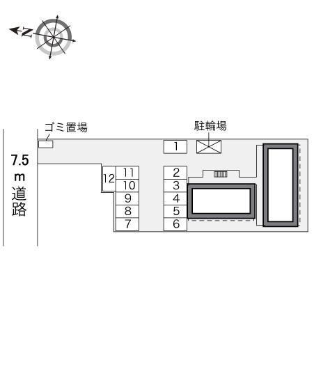 サクラの小道(29181)の駐車配置図
