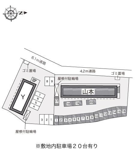 山本(12776)の駐車配置図