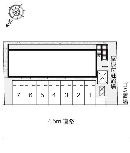 ＢＡＹＳＩＤＥ　那覇(46340)の駐車配置図