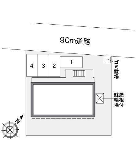 美風(27339)の駐車配置図