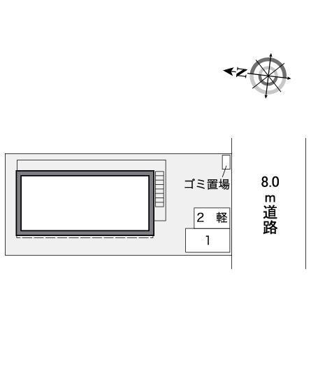 Ｓｏｕｔｈ１０２０(37369)の駐車配置図