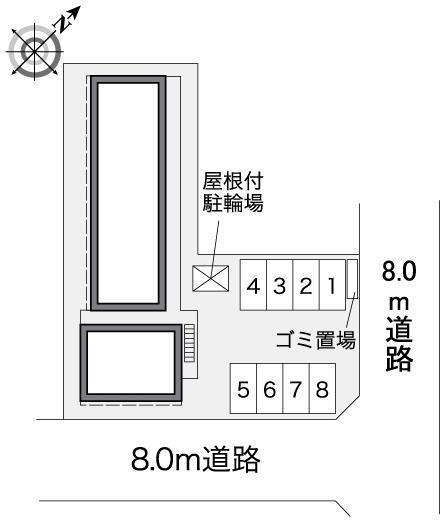 くるみの木(37474)の駐車配置図