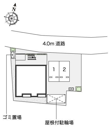 ＩＬ　ＶＩＮＯ　Ⅱ(53242)の駐車配置図