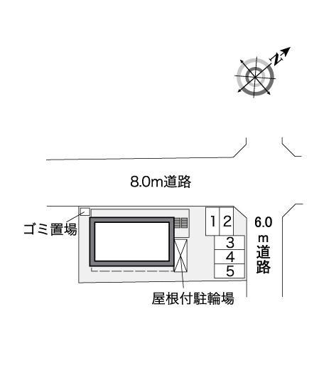 グランノーブル(36804)の駐車配置図