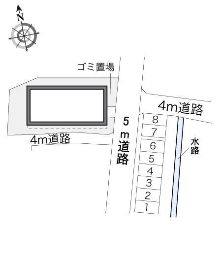 Ｅｉｒｅ(16193)　敷地外駐車場の駐車配置図