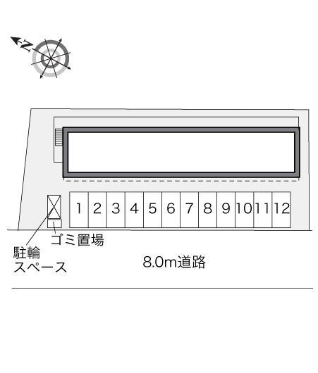 トリノ(31135)の駐車配置図