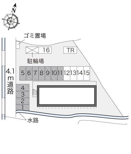 Ｍ＆Ｍ(17066)の駐車配置図