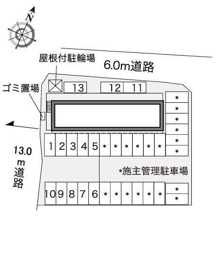 ダンデリオンびわぶち(30690)の駐車配置図