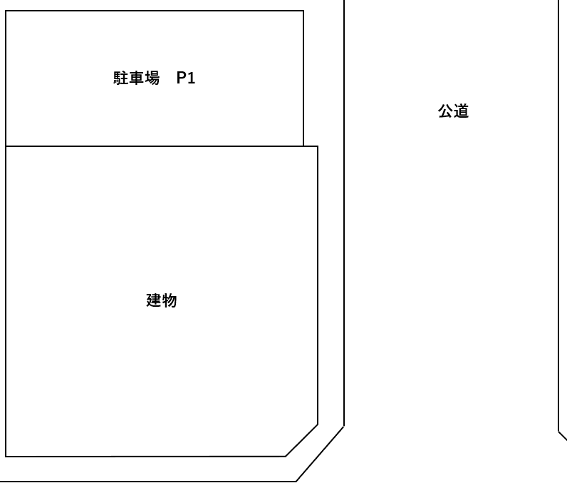 第３谷島ビルの駐車配置図