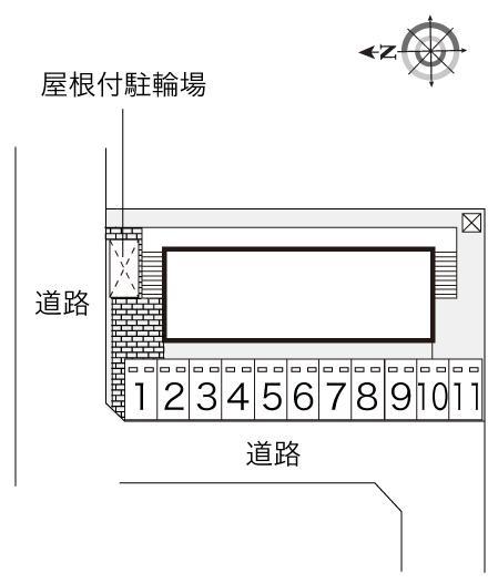 萩原(9122)の駐車配置図