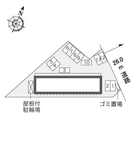 ゴロー(27819)の駐車配置図
