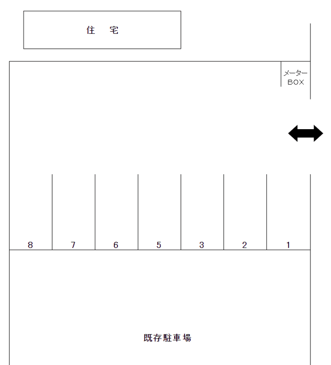 000214の駐車配置図