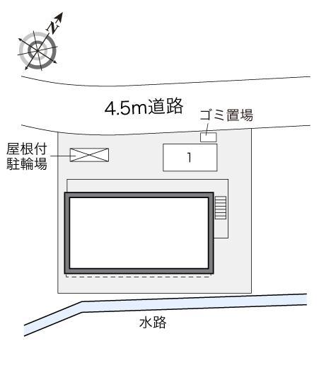 舞５８(28082)の駐車配置図