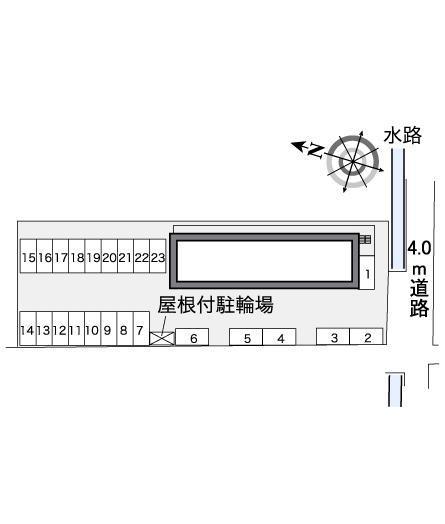 シーナ　アイ掛川(39914)の駐車配置図