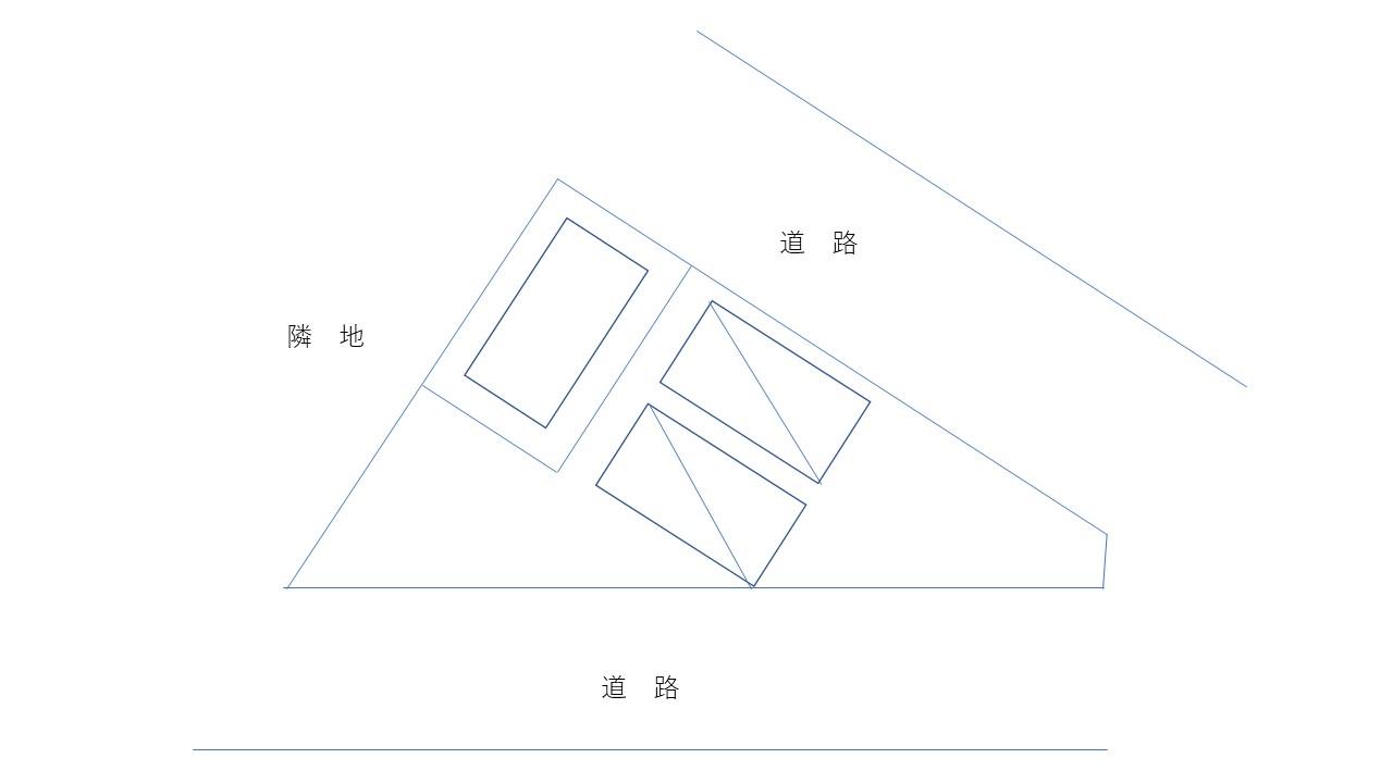 嘉数パーキングの駐車配置図