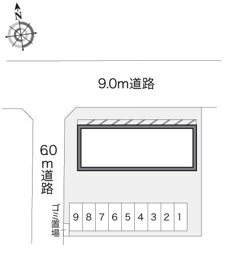 ベェシャン(20954)の駐車配置図