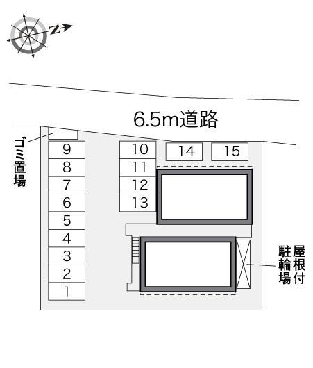 塚原台(29864)の駐車配置図