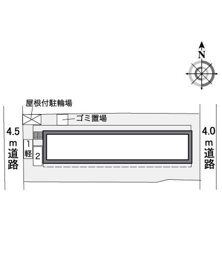 ＴＹＫ壬生(38463)の駐車配置図