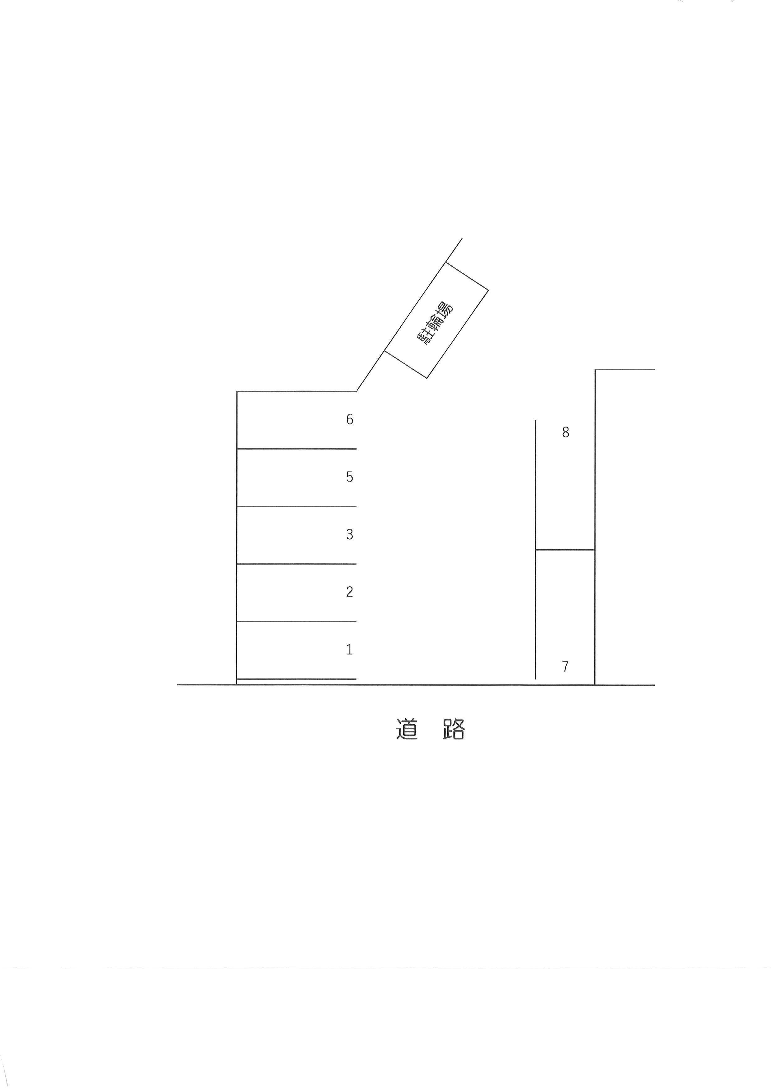 アドバンス21の駐車配置図