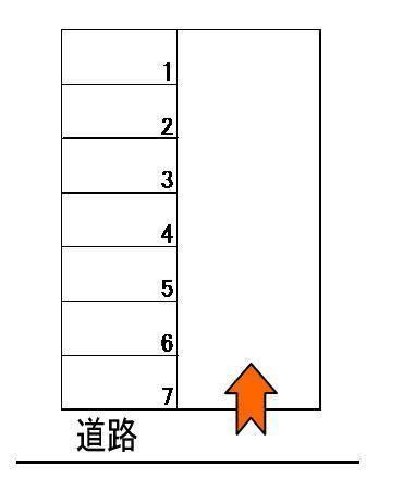 茂木駐車場の駐車配置図