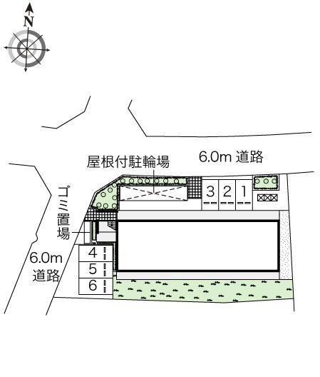 ブルファーニⅡ(47622)の駐車配置図