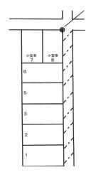KⅣパーキングの駐車場