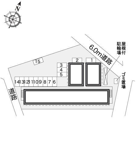 片山ミオ(30935)の駐車配置図