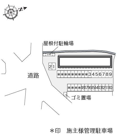 橘(28353)の駐車配置図