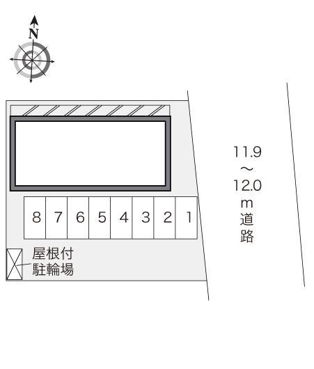 ルミネ(20313)の駐車配置図