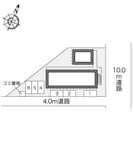 Ｋ１(23712)の駐車配置図