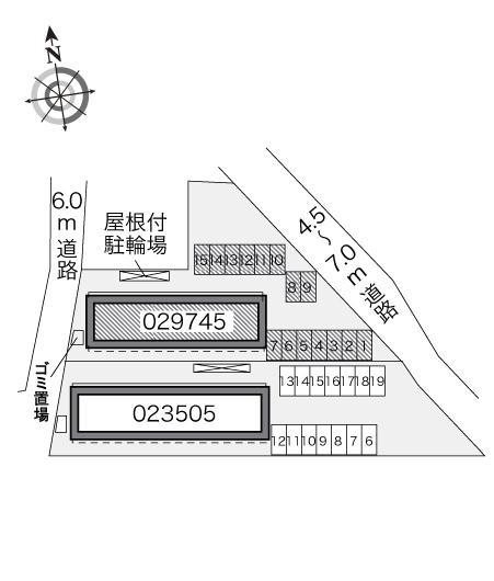 ティエラⅡ(29745)の駐車配置図