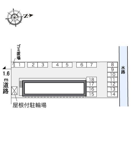 エスポワール(29419)の駐車配置図